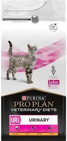 Сухий дієтичний корм для котів при сечокам'яній хворобі Pro Plan Veterinary Diets UR Urinary Feline Formula з куркою 350 г 1.5 кг
