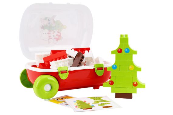 Конструктор 8805 Technok Toys, "Новий рік", 87 елементів, у валізі (4823037608805) | Зображення 3