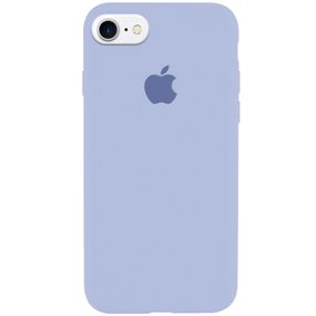 Чохол Silicone Case Full Protective (AA) для Apple iPhone 6/6s (4.7") Блакитний/Lilac Blue