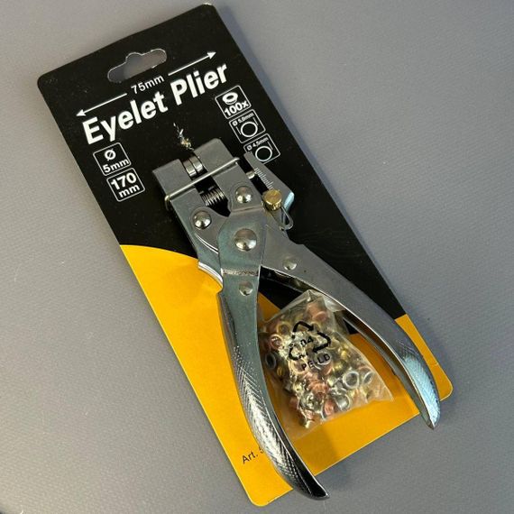 Установщик люверсов, дырокол Eyelet Plier | Зображення 2