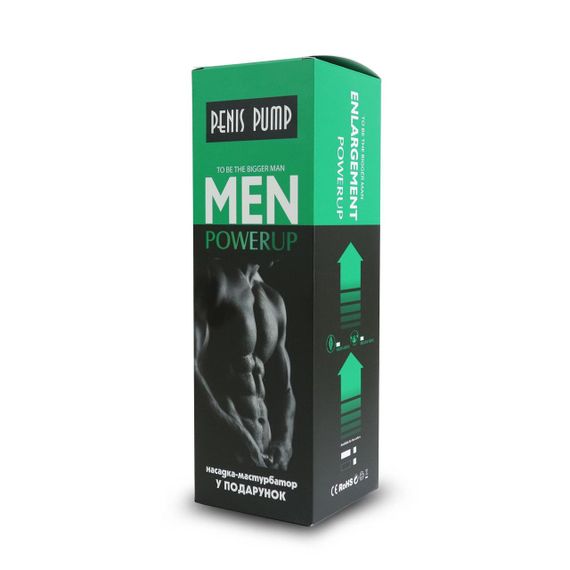 Автоматическая вакуумная помпа на аккумуляторе Men Powerup sexstyle | Зображення 7