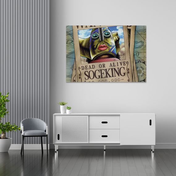 Плакат-постер з принтом Кавун One Piece Ван-Піс Розшукова листівка Usopp Усопп A4 ПЛ000682(A4) | Зображення 1