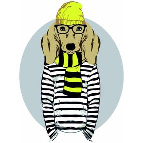 Картина по номерам Rosa Start Stylish Dog 35 х 45 см (N00013265) (4823098514244) - Топ Продаж!