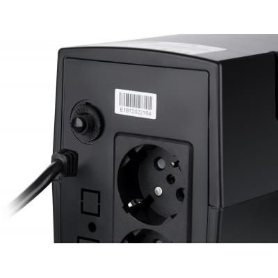 Пристрій безперебійного живлення Vinga LED 600VA plastic case (VPE-600P) (VPE-600P) | Зображення 4