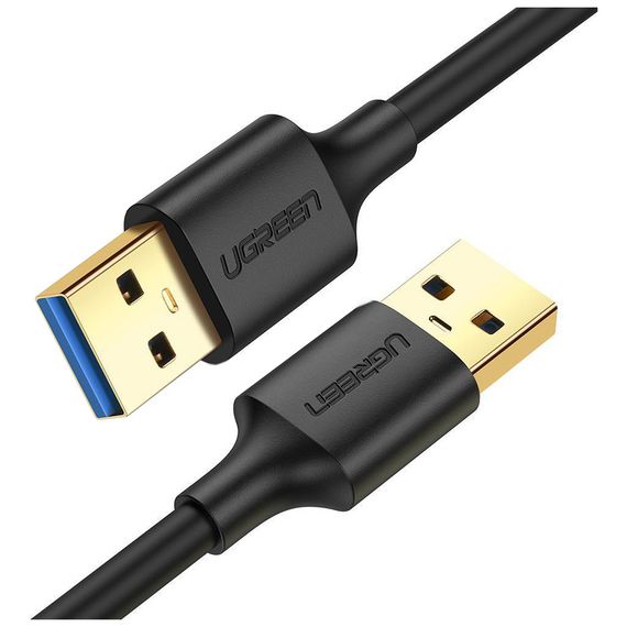 Дата кабель USB 3.0 AM/AM 1.0m US128 black Ugreen (10370)