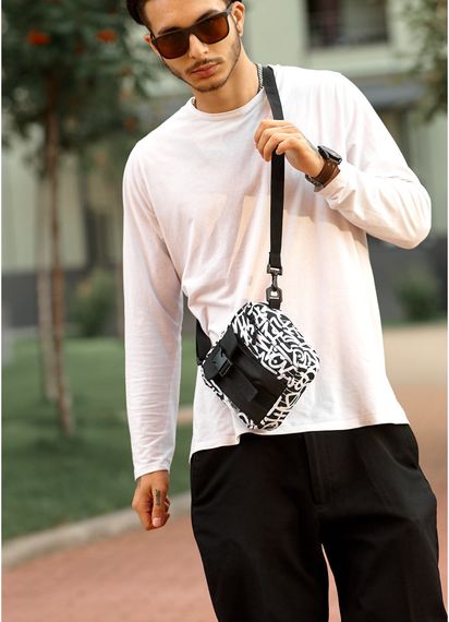 Чоловіча сумка Sambag TEL "GRAPHITY" 17 х 17 х 6 см (70151715m) | Зображення 4