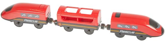 Ігровий набір ZIPP Toys 'Міський експрес' 92 деталі. Червоний | Зображення 1