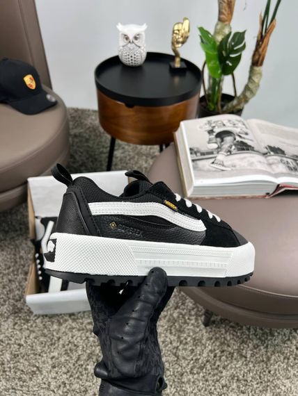 Чоловічі кросівки New Vans Old Skool MTE-1 Gore-Tex Black White (топ якість) 42 27