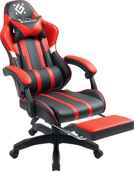 Крісло Defender Colran Red/Black (64025) | Зображення 2