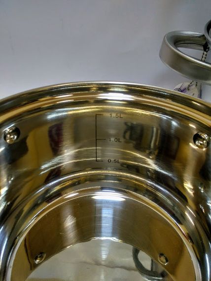 Набір каструль Bohmann BH-0516, 6 предметів нержавіюча сталь, для індукції | Зображення 5