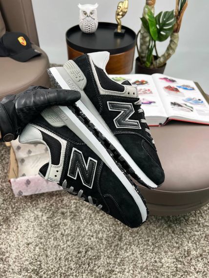 Кросівки New 574 Black White , В'єтнам B4209 39 24.5 см | Зображення 6