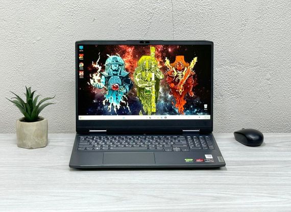 Ігровий ноутбук Б-клас Lenovo IdeaPad Gaming 3 15ARH7 / 15.6" (1920x1080) IPS / AMD Ryzen 5 6600H (6 (12) ядер по 3.3 - 4.5 GHz) / 16 GB DDR5 / 512 GB SSD M.2 / nVidia GeForce RTX 3050, 4 GB GDDR6, 128-bit / WebCam / Win 11 Home б/в | Зображення 1