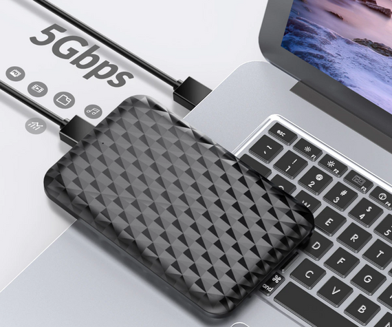 Зовнішня кишеня Orico для HDD / SSD 2.5" 2520C3-BK-EP USB Type-C - Black | Зображення 4