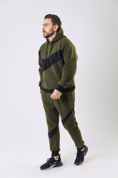 Чоловічий спортивний костюм Nike хакі | Зображення 4