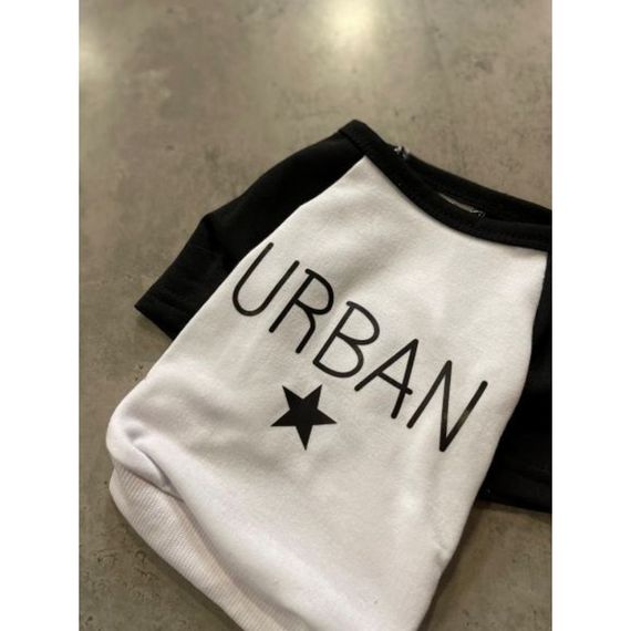 Футболка для собак "Urban" черная | Зображення 1