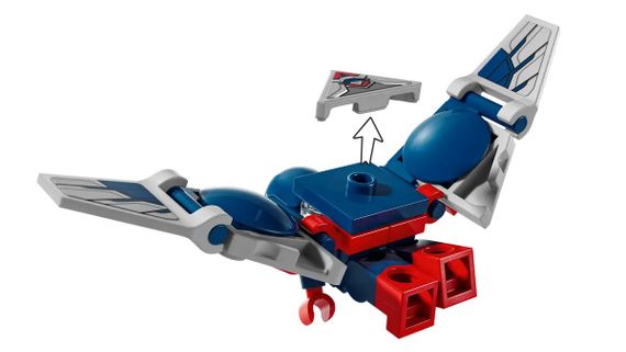 Конструктор LEGO Marvel Фигурка Капитан Америка 76292 | Зображення 8