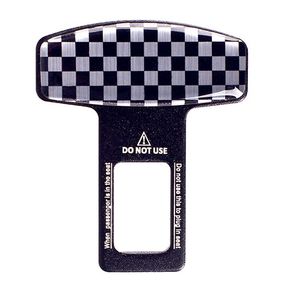 Заглушка ременя безпеки алюмінієва квадратики (1 шт.)