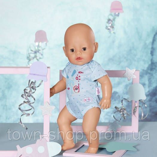 Одежда для куклы BABY born - Боди S2 (голубое) | Зображення 3