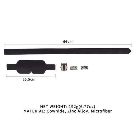 Маска на очі LOCKINK Blindfold Kit-Black sexstyle | Зображення 12