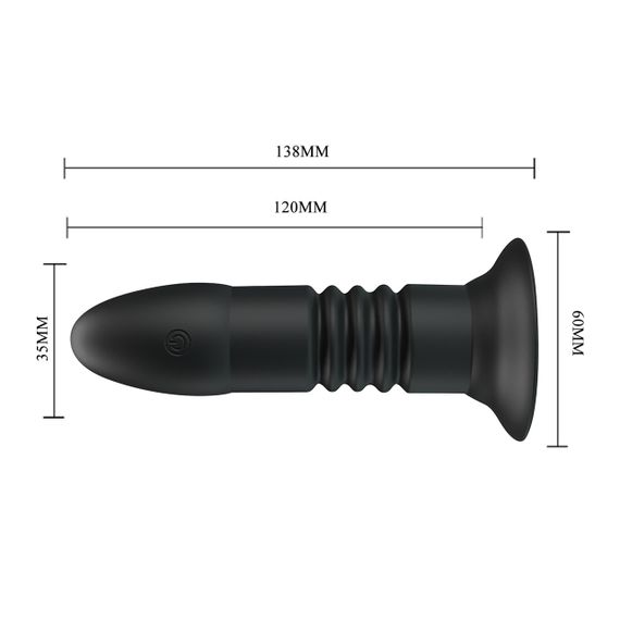 Анальна пробка - Mr.Play Remote Control Vibrating Anal Plug Sex Aura | Зображення 7