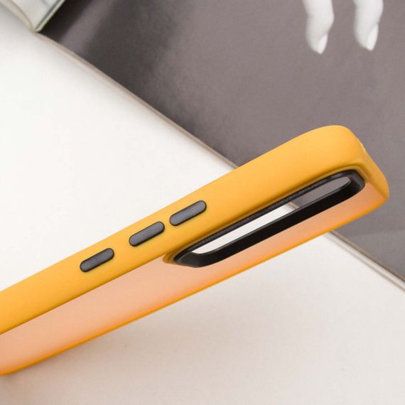 Чехол TPU+PC Lyon Frosted для Samsung Galaxy A54 5G Orange | Зображення 4