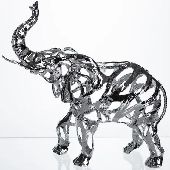 Декоративная фигурка Elephant 25х10х25 см металлическая HP-7-10 | Зображення 4