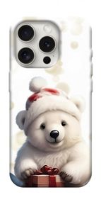 Чохол з картинкою New Year's animals 4 для Apple iPhone 16 Pro (6.3")