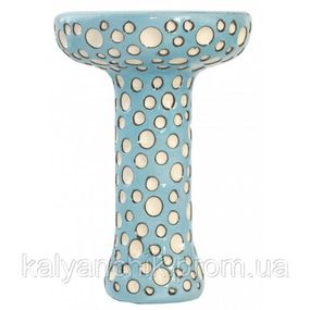 Чаша для Кальяна ETNA Phunnel Dot Glaze Soft Blue