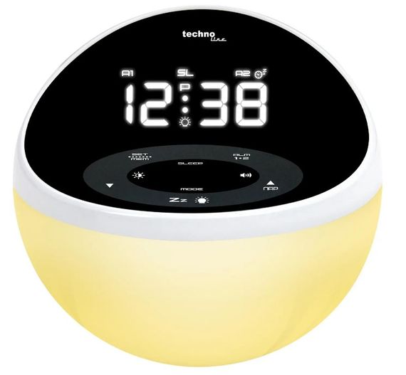 Годинник настільний з радіо Technoline WT500 Black/White (WT500) (DAS301826) | Зображення 4