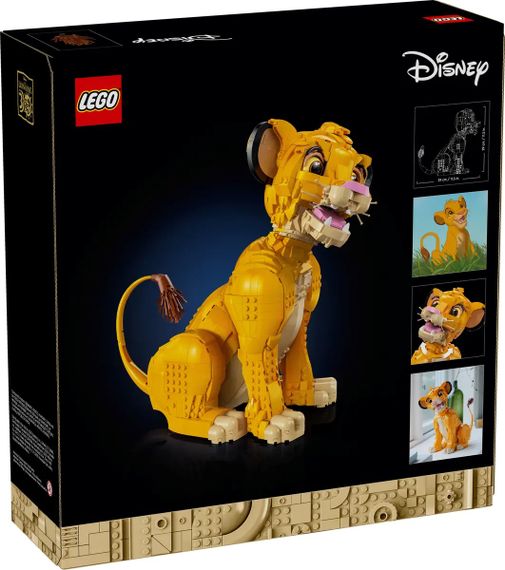 Конструктор LEGO Disney Classic Юний король Лев Сімба 43247 | Зображення 1
