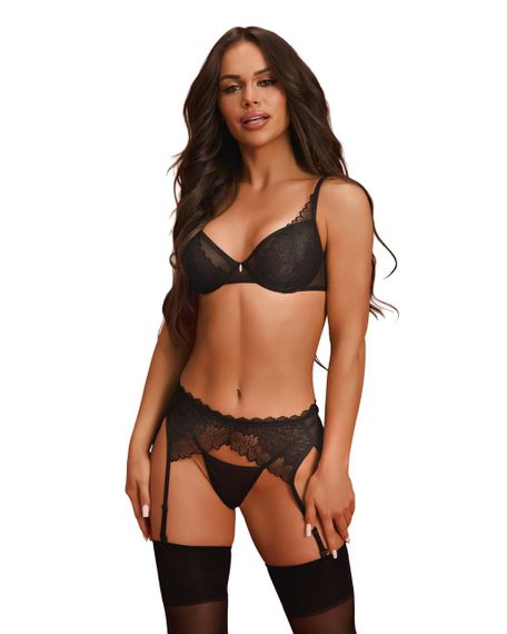 Комплект Obsessive Deina More 3-pcs set S/M Sex Aura | Зображення 1