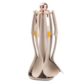 Набор кухонных принадлежностей на подставке 6 шт серый HP27473B