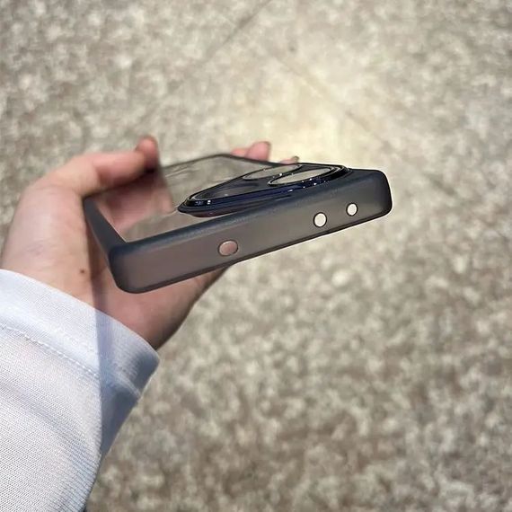 М'який силіконовий чохол зі склом на камеру для Poco F6 колір Чорний | Зображення 5