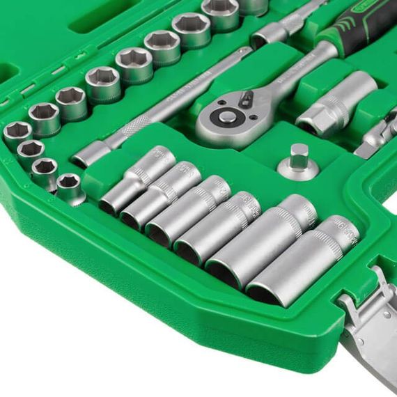 Набір інструментів 3/8", 39 од. INTERTOOL ET-6039SP | Зображення 3