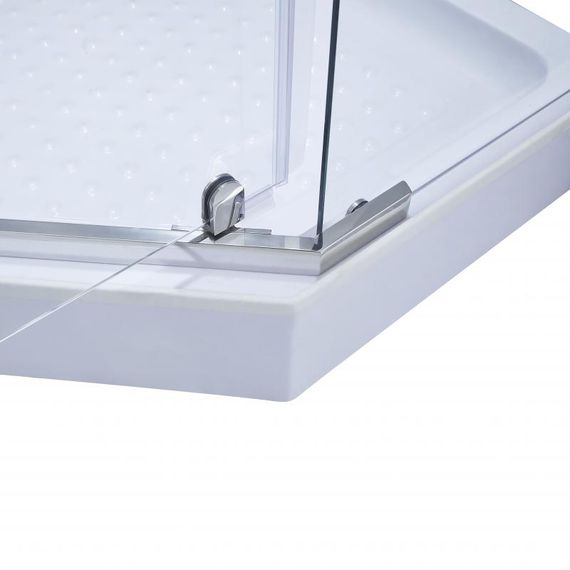 Душова кабіна Lidz Dozorca SC90x90.CRM.LOW.TR LDSC9090CRMLOWTR | Зображення 7