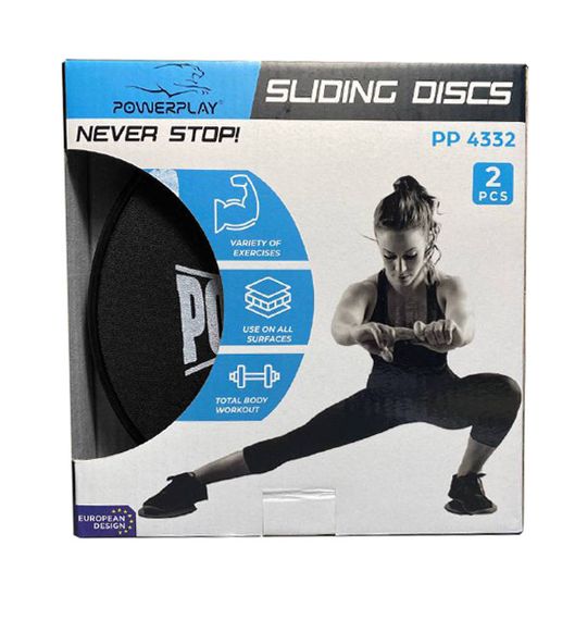 Диски-слайдери для ковзання PowerPlay 4332 Sliding Disk (Ø18) Чорні | Зображення 7