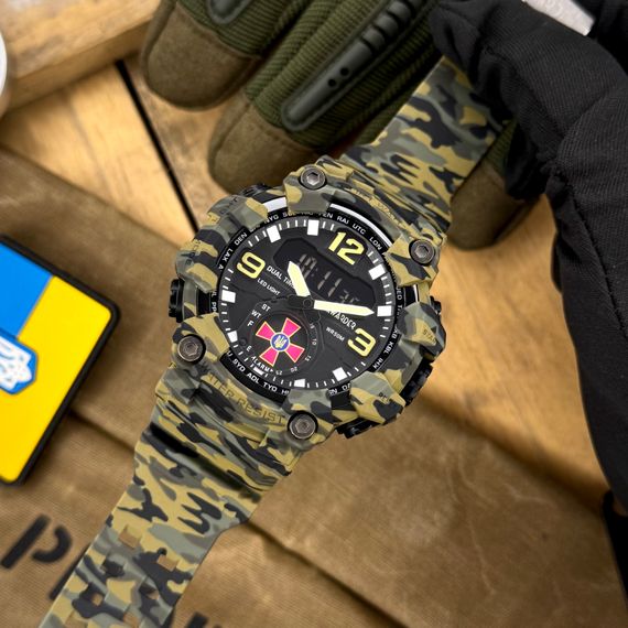 Чоловічий годинник Awarder 003 ЗСУ Camo Green | Зображення 1