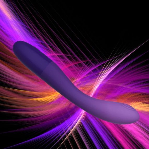 Вібратор з пульсатором Every Night Toys для точки G, синьо-фіолетовий градієнт Sex Aura | Зображення 5
