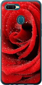 Чехол на Oppo A5S Красная роза "529u-1892-17620"