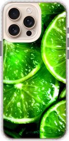 Чохол на iPhone 16 Pro Max Зелені часточки лимона "852pc-3706-2448"