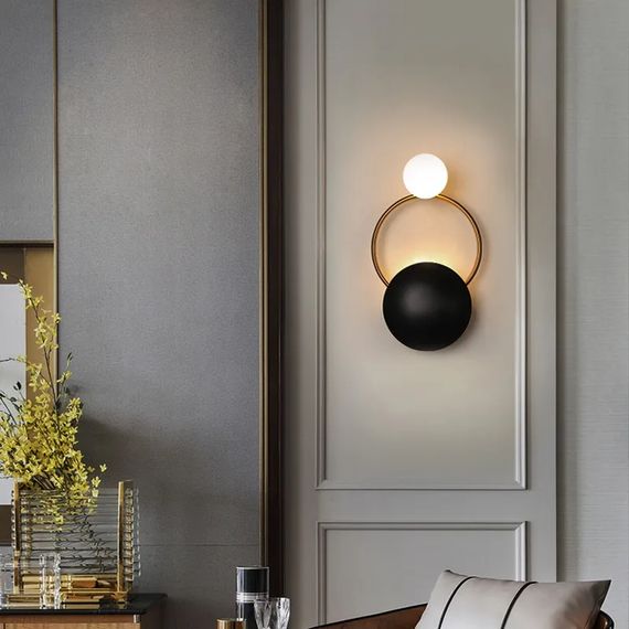 Бра настінна 27200 Чорний 48х29х7 см. | Зображення 1