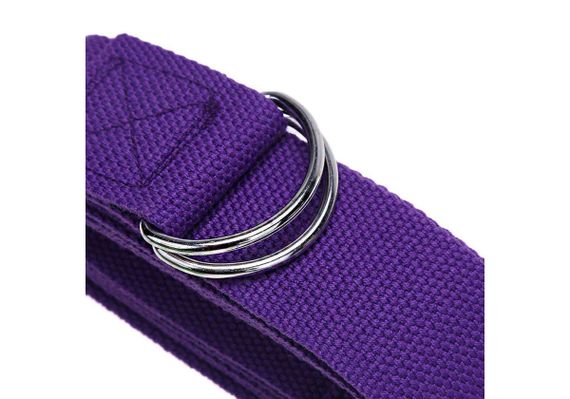 Ремінь для йоги EasyFit Фіолетовий (EF-1830-V) | Зображення 2