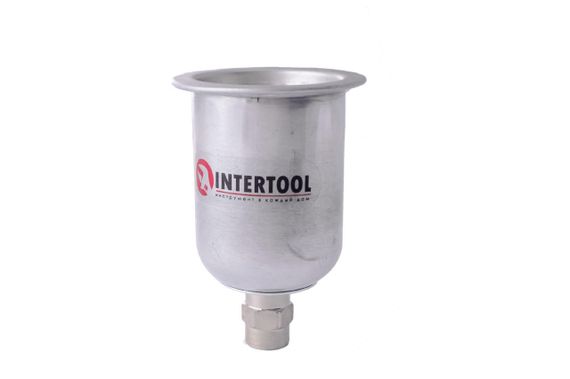 Бачок для краскопульта HVLP Intertool - 125 мл внутренняя резьба M14 x 1 мм (PT-1903)