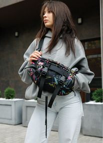 Жіноча сумка бананка Sambag Dynamicdart 38 × 21 × 7 см (80411707)