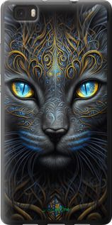 Чохол на Huawei Ascend P8 Lite Кішка "5548u-126-2448"
