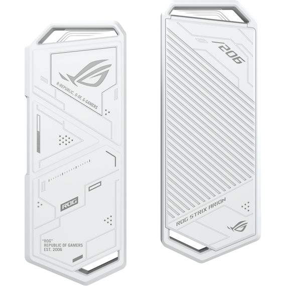 Кишеня зовнішня ASUS SSD ROG STRIX ARION ESD-S1C/WHT/G/AS PCIe NVMe M.2 2230/2242/2260/2280 USB-C 3.2 Gen 2x1 (90DD02H1-B09000) | Зображення 1