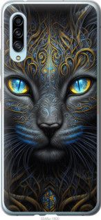 Чехол на Samsung Galaxy A90 5G Кошка из силикона FCh_009695