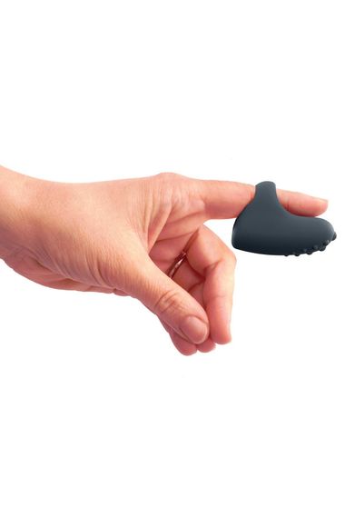 Вібратор на палець Dorcel MAGIC FINGER Black перезаряджуваний, 3 режими роботи | Зображення 1