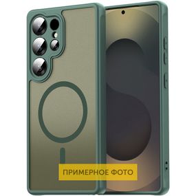 Чохол TPU Bloom with MagSafe для Samsung Galaxy S24 FE Green