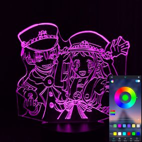 Акриловий світильник-нічник керування з телефона Ханако Кун 2 tty-n001499